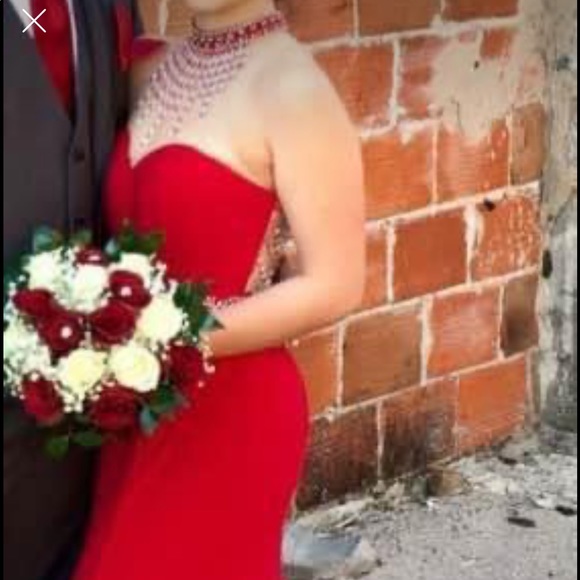 Red Formal Dress - Picture 6 of 6